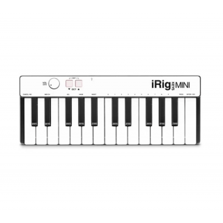 IK Multimedia - iRig Keys Mini - ( iPhone/iPad/Android/MacOS/PC 通用型 ) MIDI主控鍵盤